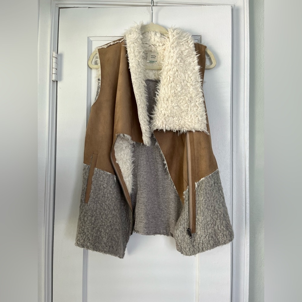 Anthropologie Fur Vest
